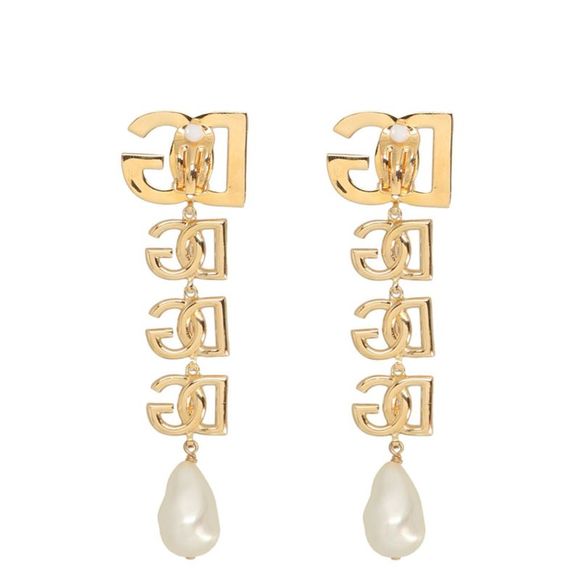 DOLCE & GABBANA Logo earrings - Picture 3 of 5